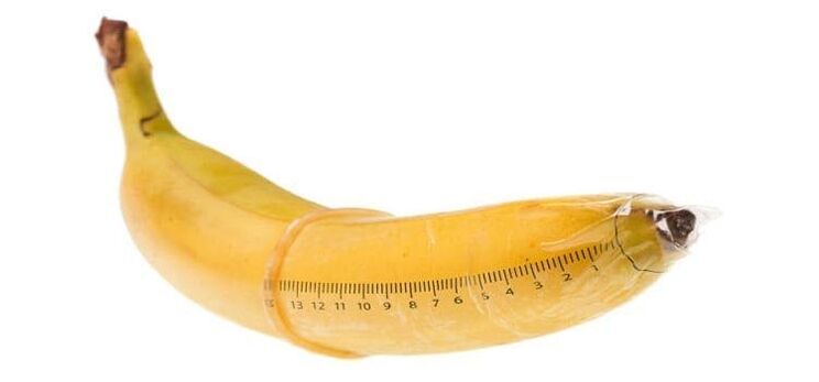 Η μέτρηση της μπανάνας προσομοιώνει τη μεγέθυνση του πέους με σόδα